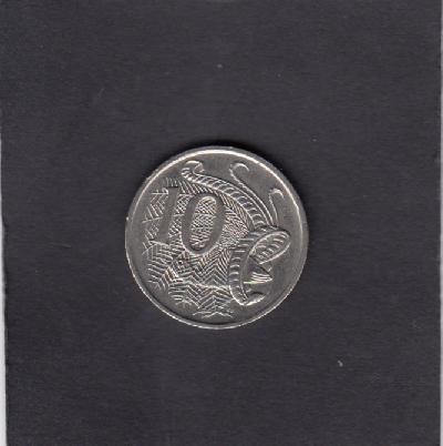 Beschrijving: 10 Cent ELIZABETH II